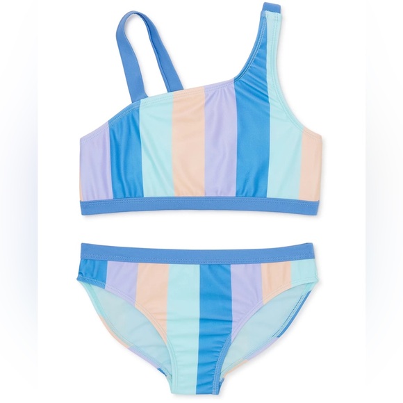 wonder nation Other - Wonder Nation Girls Stripe Bikini with UPF 50 size 6/6x